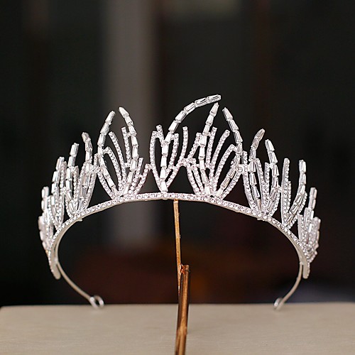 

Princess Cute Alloy Tiaras with Rhinestone 1 Piece Wedding / Party / Evening Headpiece