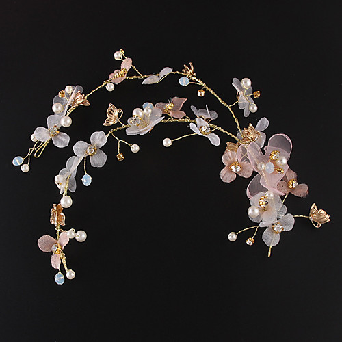 

Cute Sweet Other Material Headpiece with Flower 1 Piece Wedding / Special Occasion Headpiece