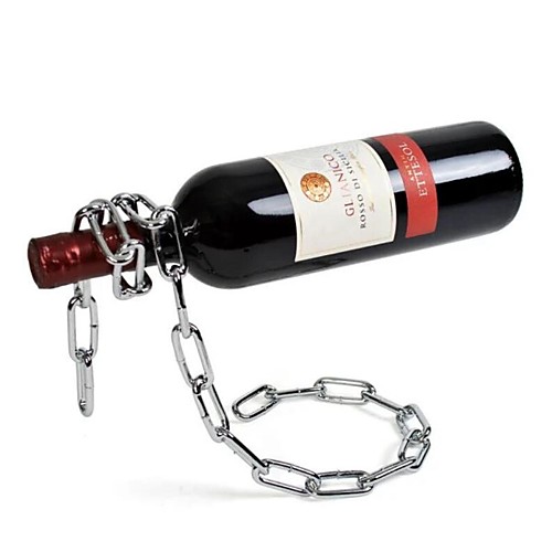 

Magic Floating Rope Wine Rack Bottle Holder Stand Bracket