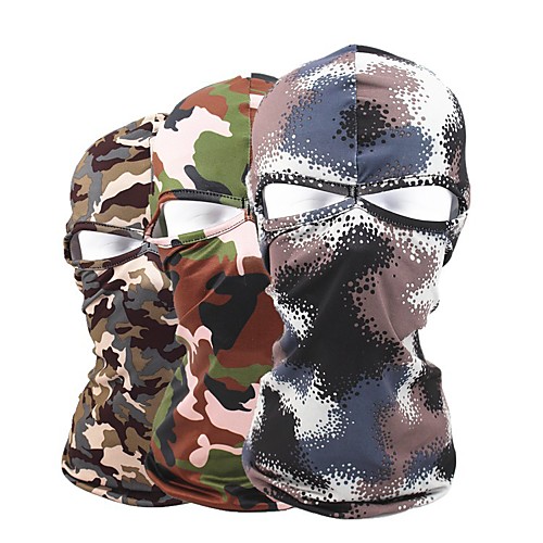 

Men's Cycling Face Mask Cover Balaclava Cap Hunting Hat Outdoor UV Sun Protection Windproof Quick Dry Breathable Hunting Ski / Snowboard Fishing Camouflage Color Camouflage Red Jungle camouflage