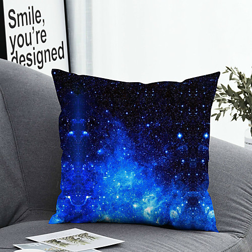 

1 pcs Polyester Pillow Cover Pillow Cover & Insert, 3D Simple Classic Square Zipper Polyester Traditional Classic