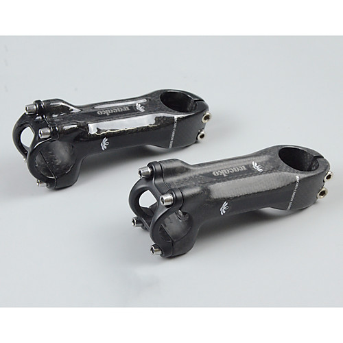 

31.8/5.4 mm Bike Stem 6 degree 60/70/80/90/100/110/120 mm Fiber Carbon Adjustable Durable for Cycling Bicycle