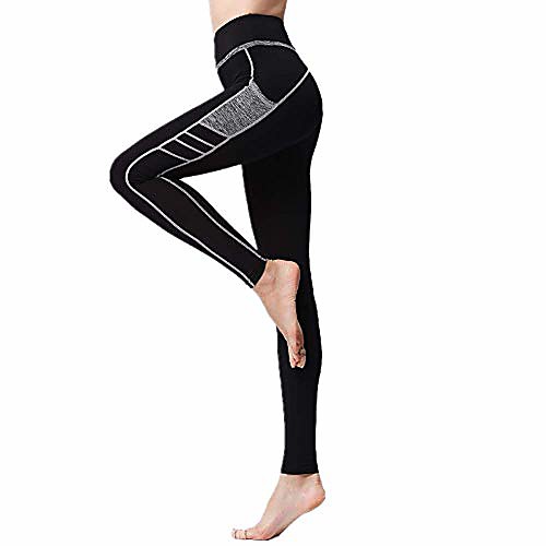 

High Waist Tight Yoga Pants Workout Leggings Gray