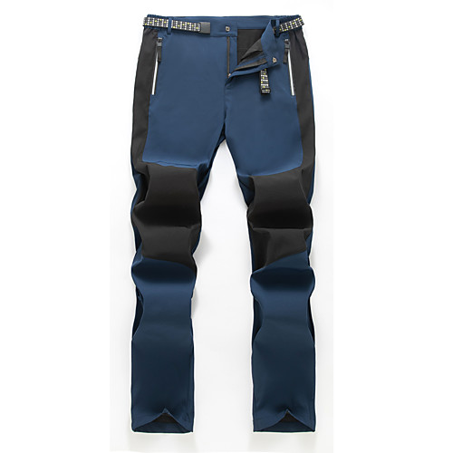 

Men's Hiking Pants Trousers Solid Color Summer Outdoor Windproof Quick Dry Breathable Wear Resistance Bottoms Black Army Green Grey Dark Blue Hunting Fishing Climbing S M L XL XXL / Zipper Pocket
