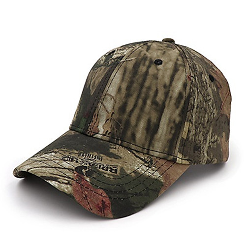 

Men's Cap Fishing Hat Hunting Hat Quick Dry Breathability Comfortable Sun Protection Camo Spring, Fall, Winter, Summer Terylene Hunting Fishing Camping / Hiking / Caving Everyday Use Camouflage Color