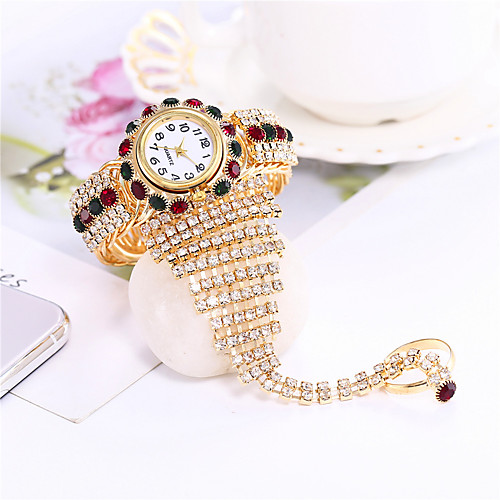 

Women's Bracelet Watch Analog - Digital Quartz Glitter Sparkle Diamond