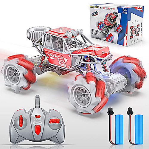 

Toy Car Remote Control Car High Speed Waterproof Rechargeable Remote Control / RC Music & Light Buggy (Off-road) Stunt Car Racing Car 2.4G For Kid's Adults' Gift