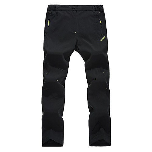 

Men's Hiking Pants Trousers Solid Color Outdoor Windproof Breathable Quick Dry Stretchy Bottoms Black Army Green Grey Hunting Fishing Climbing M L XL XXL XXXL / Zipper Pocket