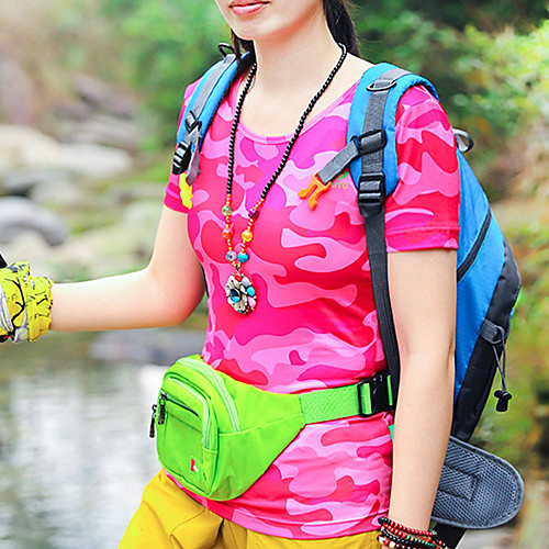 

Women's T shirt Hiking Tee shirt Short Sleeve Crew Neck Tee Tshirt Top Outdoor Lightweight Breathable Quick Dry Soft Summer Polyester Camo Purple Blue Pink Fishing Climbing Running