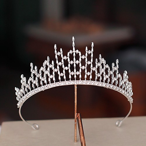 

Bridal Princess Alloy Tiaras with Rhinestone 1 Piece Wedding / Party / Evening Headpiece