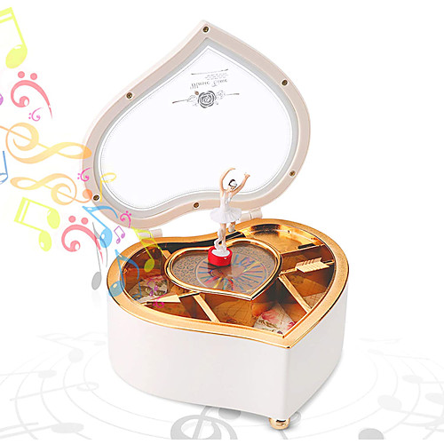 

Music Box Ballerina Music Box Music Box Dancer Classic & Timeless Lighting Unique Plastic Women's Girls' Kid's Adults Graduation Gifts Toy Gift / 14 Years & Up