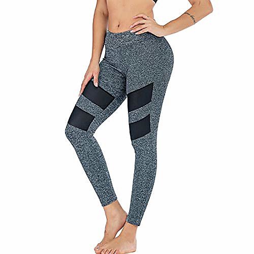 

Women High Waist Yoga Leggings,Tummy Control Fitness Jogging Capri Workout Butt Lift 4 Way Stretch Pants