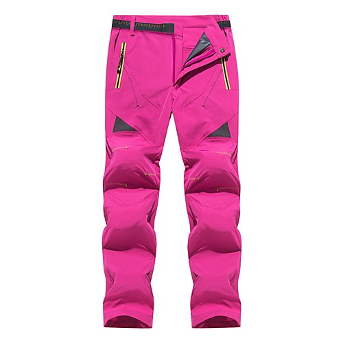 

Women's Hiking Pants Trousers Solid Color Outdoor Lightweight Breathable Comfort Quick Dry Bottoms Black Rose Red Hunting Fishing Climbing S M L XL XXL
