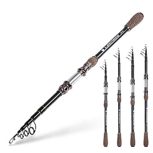 

Fishing Rod Telespin Rod 180/210/240/270 cm Carbon Portable Lightweight Sea Fishing