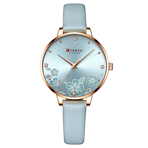 

CURREN Women's Quartz Watches Analog Quartz Floral Style Fashion Water Resistant / Waterproof Creative / One Year / Japanese
