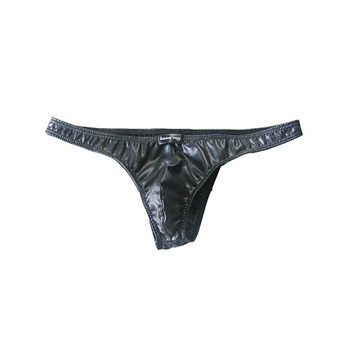 

Men's 1 Piece Basic Briefs Underwear - Normal Low Waist Black M L XL