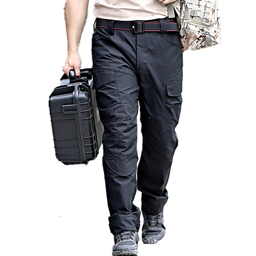 

Men's Hiking Pants Trousers Hunting Pants Tactical Cargo Pants Waterproof Ventilation Quick Dry Breathable Fall Winter Spring Solid Colored for Black Khaki M L XL XXL XXXL