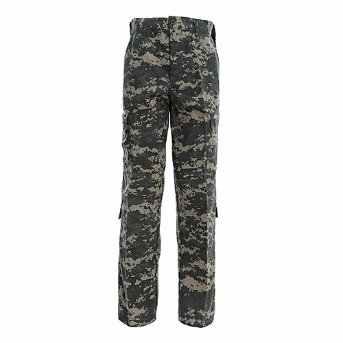 

Men's Hiking Pants Trousers Hunting Pants Tactical Cargo Pants Waterproof Ventilation Quick Dry Breathable Fall Spring Camo / Camouflage Cotton for ACU Color Digital Desert Black XS S M L XL