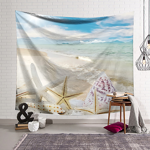 

Wall Tapestry Art Decor Blanket Curtain Hanging Home Bedroom Living Room Decoration Polyester Starfish