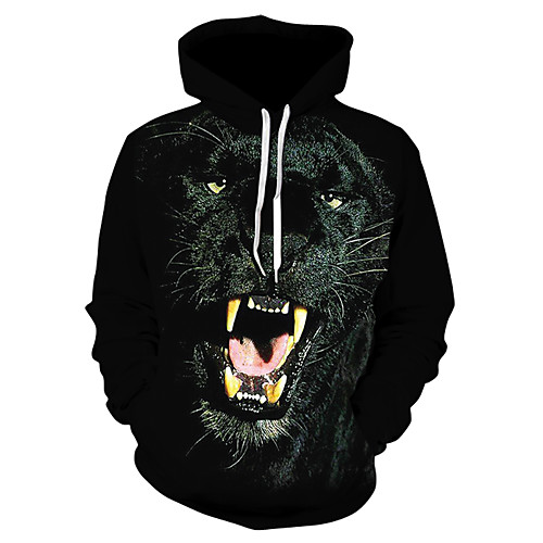 

Men's Pullover Hoodie Sweatshirt 3D Print 3D Print 3D Print Hoodies Sweatshirts Black