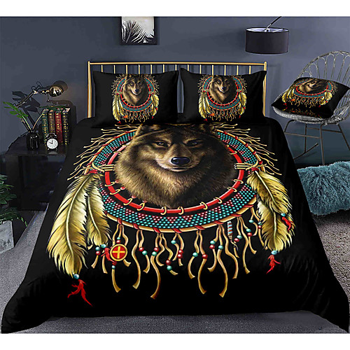 

3-Piece Duvet Cover Set Hotel Bedding Sets Comforter Cover with Soft Lightweight Microfiber, Include 1 Duvet Cover, 2 Pillowcases for Double/Queen/King(1 Pillowcase for Twin/Single)