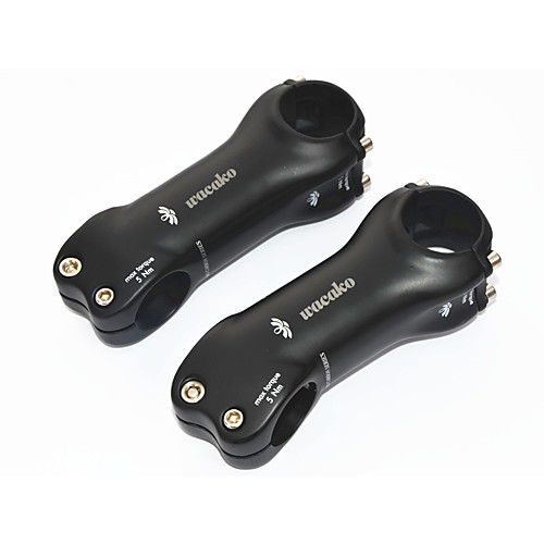 

31.8 mm Bike Stem 17/6 degree 70/80/90/100/110/120/130 mm Fiber Carbon Adjustable Durable for Cycling Bicycle