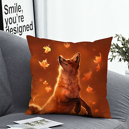 

1 pcs Polyester Pillow Cover Pillow Cover & Insert Simple Classic Square Zipper Polyester Traditional Classic