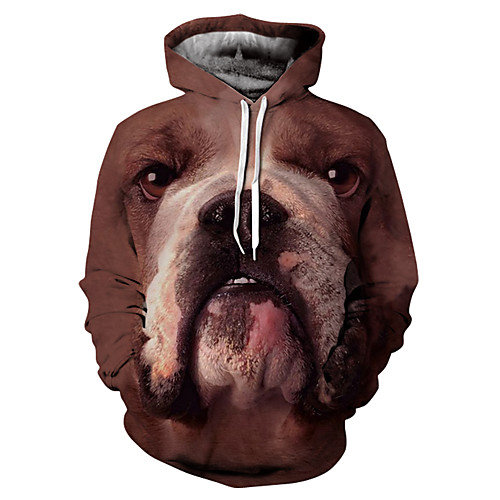 

Men's Pullover Hoodie Sweatshirt 3D Print 3D Print 3D Print Hoodies Sweatshirts Coffee