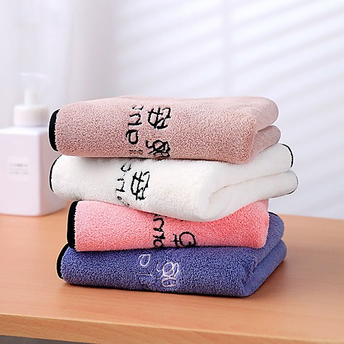 

Superior Quality Wash Cloth, Quotes & Sayings / Fashion 100% Coral Fleece Bathroom 1 pcs