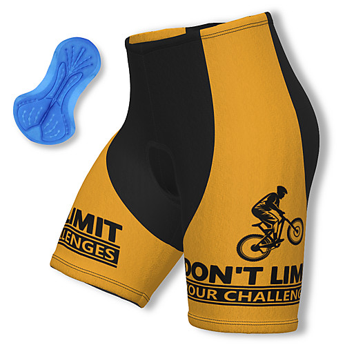 

21Grams Men's Cycling Shorts Spandex Bike Padded Shorts / Chamois Breathable Quick Dry Sports Black Mountain Bike MTB Road Bike Cycling Clothing Apparel Bike Wear / Athleisure