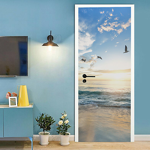 

Holiday Wall Stickers Bedroom / Living Room, Removable Vinyl Home Decoration Wall Decal 2pcs