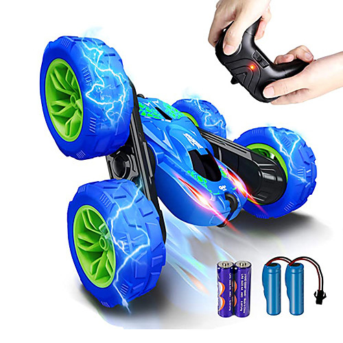 

Toy Car Remote Control Car Rechargeable 360° Rotation Remote Control / RC Double Sided Buggy (Off-road) Stunt Car Racing Car 2.4G For Kid's Adults' Gift