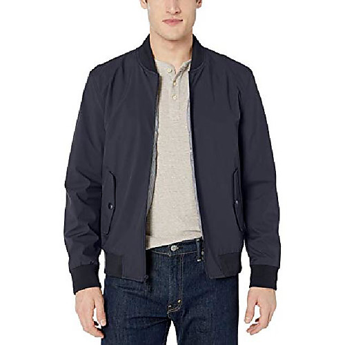 

Men's Light Weight Bomber Jacket, Deep Ink, Small