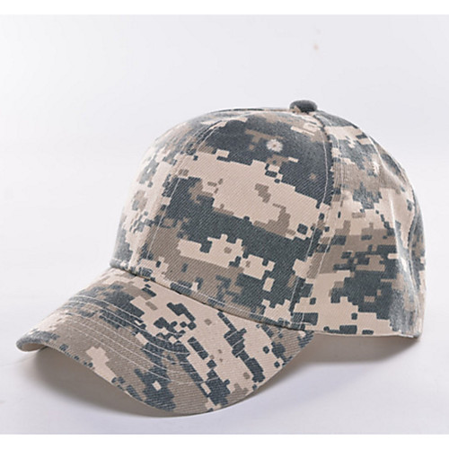 

Men's Baseball Cap Sun Hat Fishing Hat Outdoor UV Sun Protection Windproof UPF50 Quick Dry Spring Summer Camouflage Color Camouflage Blue ACU Color / Breathable