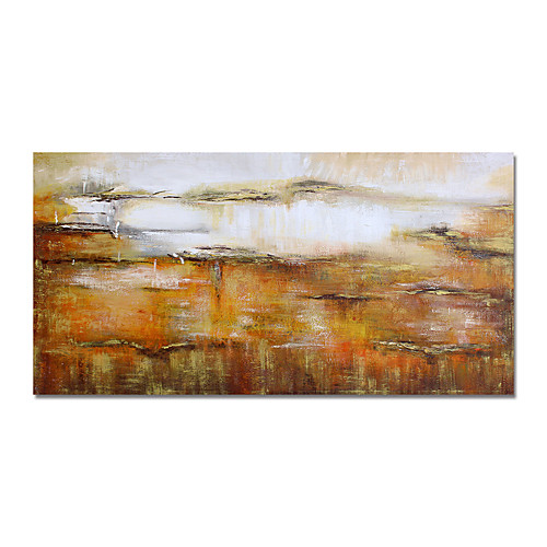 

Oil Painting Hand Painted Horizontal Abstract Modern Stretched Canvas