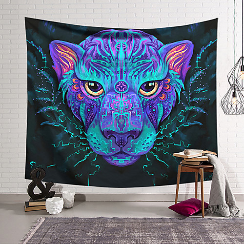 

Wall Tapestry Art Decor Blanket Curtain Hanging Home Bedroom Living Room Decoration Polyester Alien