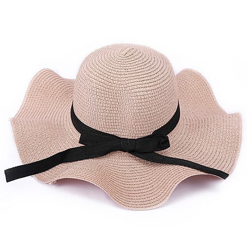 

Cute PlasticPCBWater Resistant Epoxy Cover Hats with Bowknot 1 Piece Casual Headpiece