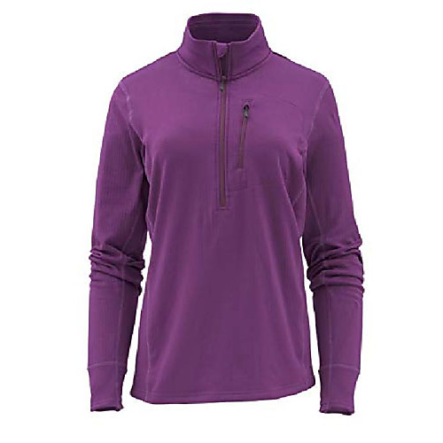 

Women's Half Zip Fleece Pullover, Light Fishing Jacket