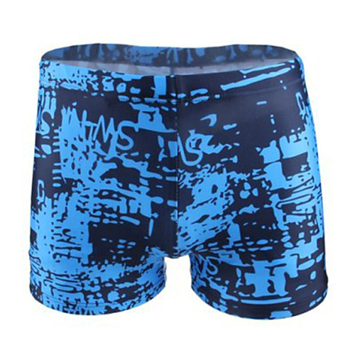 

Men's Swim Shorts Swim Trunks Elastane Board Shorts Breathable Quick Dry Swimming Surfing Water Sports Painting Summer / Plus Size