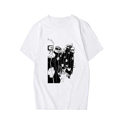 

Inspired by Naruto Akatsuki Uchiha Itachi Cosplay Costume T-shirt Microfiber Graphic Prints Printing T-shirt For Women's / Men's