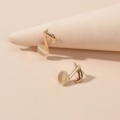

Women's Stud Earrings Cute Earrings Jewelry Gold For Date Festival
