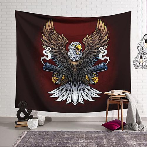 

Wall Tapestry Art Decor Blanket Curtain Hanging Home Bedroom Living Room Decoration Polyester Eagle Shot