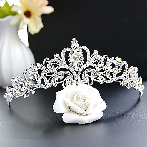 

Sparkle & Shine Princess Alloy Tiaras with Rhinestone 1 Piece Wedding / Special Occasion Headpiece