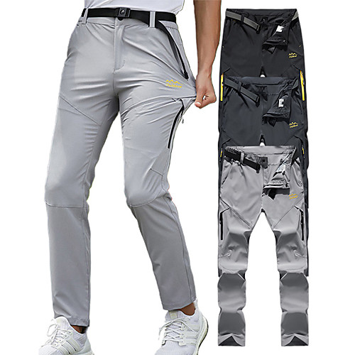 

Women's Hiking Pants Trousers Outdoor Waterproof Lightweight Breathable Quick Dry Spandex Pants / Trousers Bottoms Female / black Female / light gray Female / dark gray Camping / Hiking Hunting