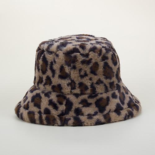 

Adults' Sun Hat Bucket Hat Winter Spring Athleisure Outdoor Camping & Hiking Wool Flannel Packable Breathable Quick Dry