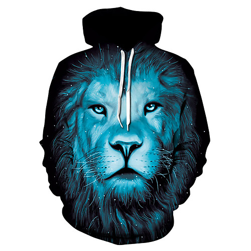 

Men's Pullover Hoodie Sweatshirt 3D Print 3D Print 3D Print Hoodies Sweatshirts Black Blue Yellow