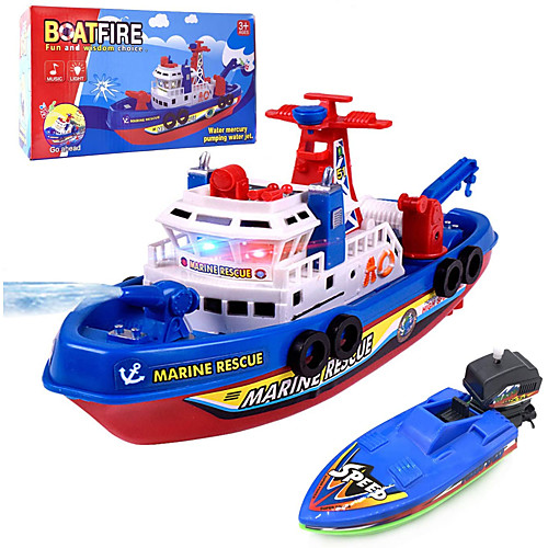 

Bath Toy Toy Boat Kiddie Pool Boat Nautical Sounds Electric Party Favor Plastic Shell Toy Gift 1 pcs