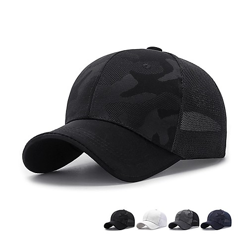 

Men's Baseball Cap Sun Hat Fishing Hat Outdoor UV Sun Protection Windproof UPF50 Quick Dry Spring Summer White Black Blue / Breathable