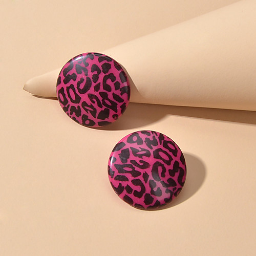 

Women's Stud Earrings Stylish Earrings Jewelry Rose Red For Date Vacation