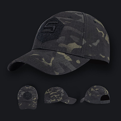 

Men's Baseball Cap Sun Hat Fishing Hat Outdoor UV Sun Protection Windproof UPF50 Quick Dry Spring Summer Camouflage / Breathable